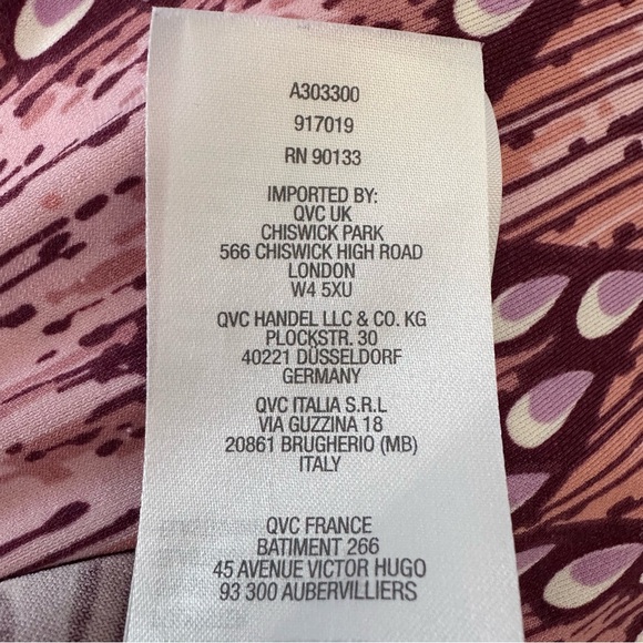 Bob Mackie Zigzag Peacock Bell Sleeve Blouse - Picture 10 of 10